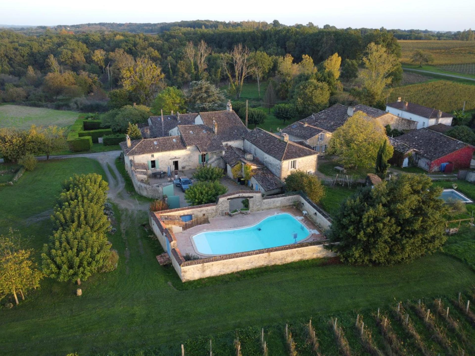 Villa Refuge De Perreau Saint-Michel-de-Montaigne Esterno foto